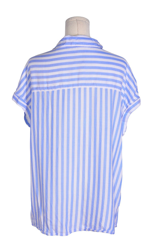 GAP Women Button Down Tops Regular fit in Blue - L Koop