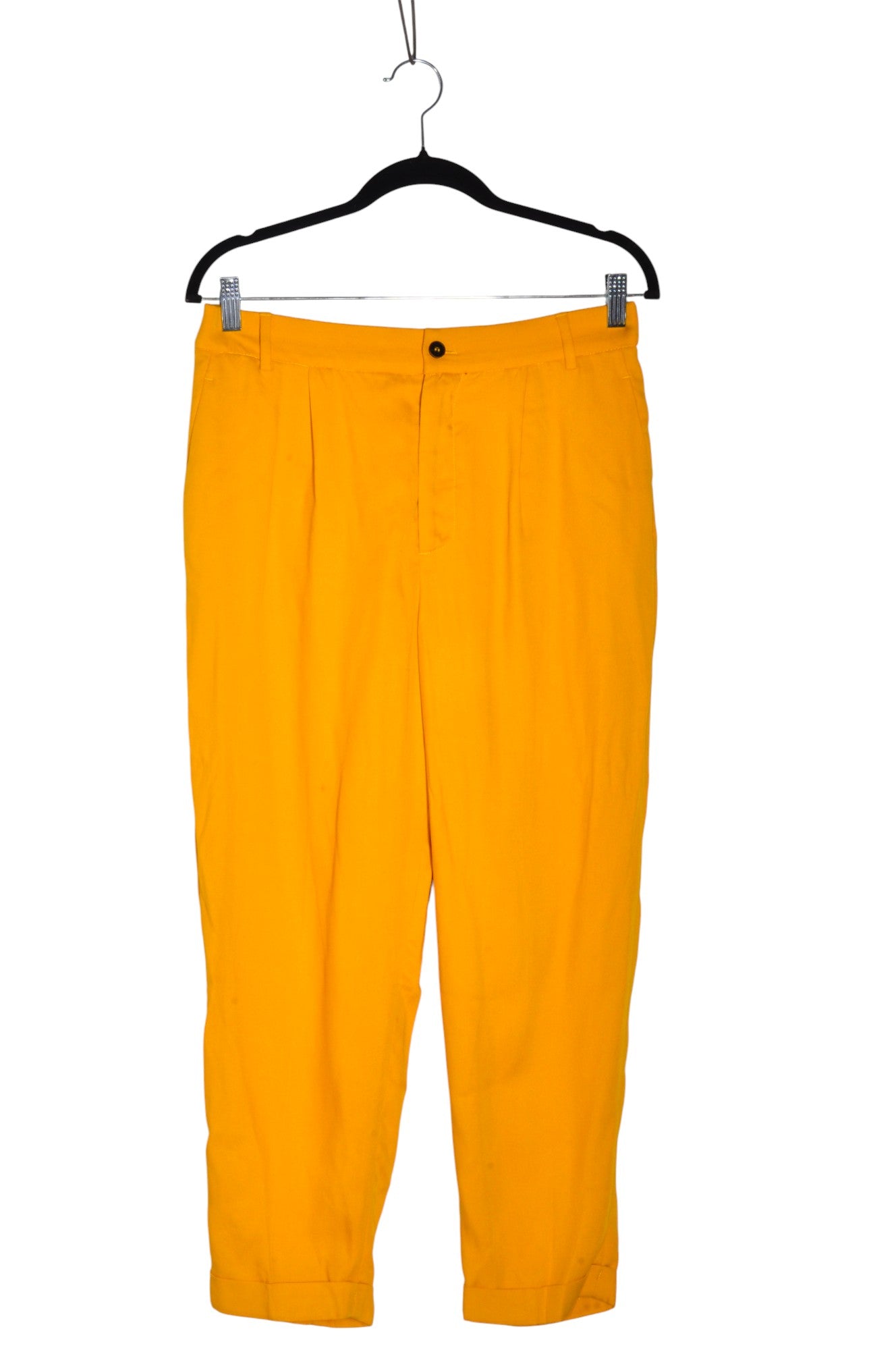 ZARA Women Trousers Regular fit in Yellow - M Koop