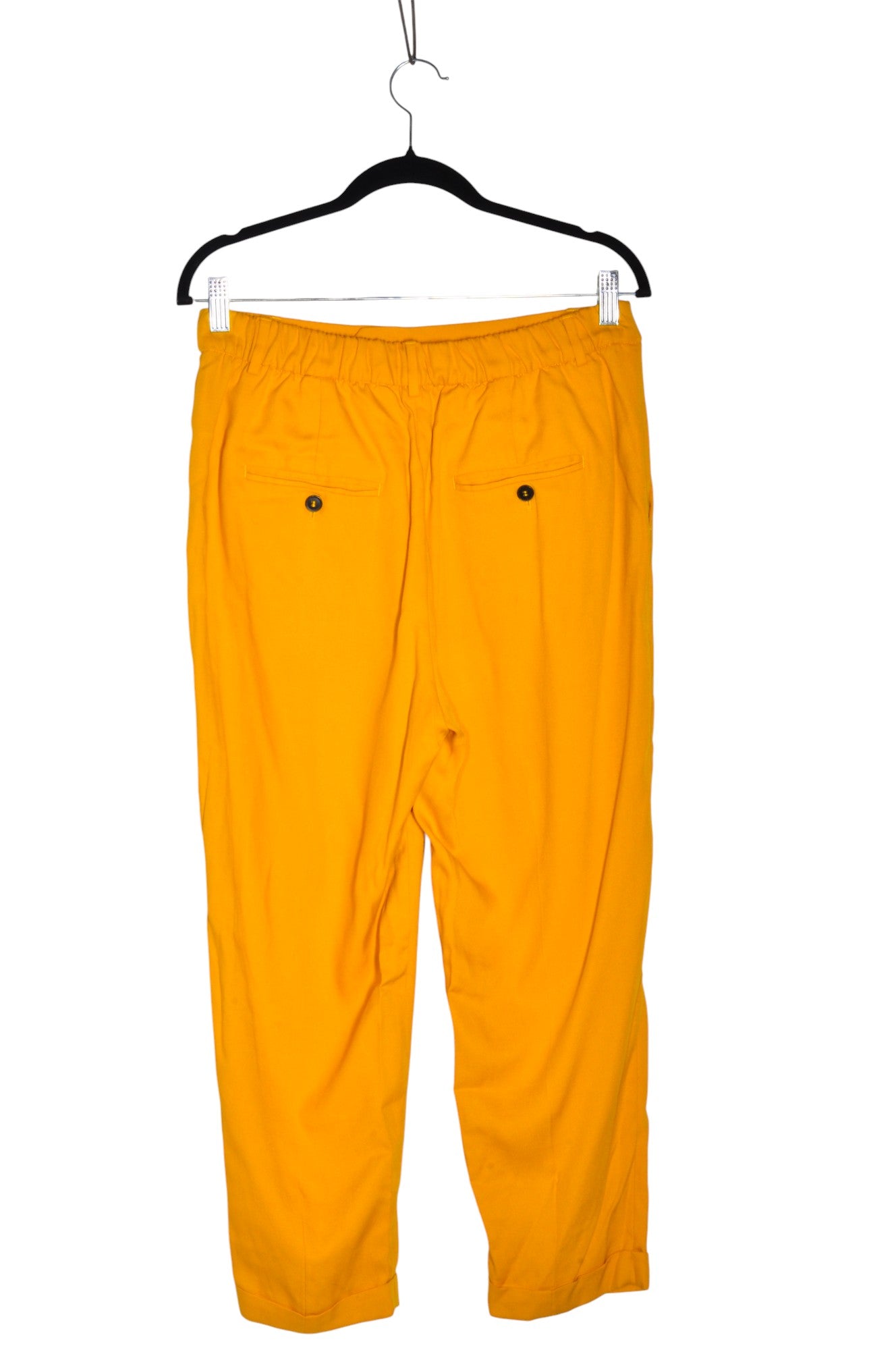 ZARA Women Trousers Regular fit in Yellow - M Koop