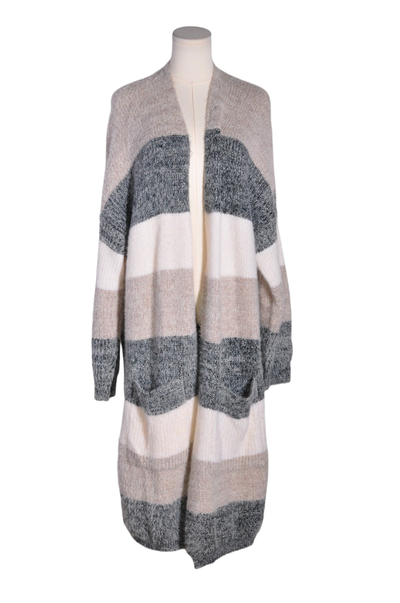 SUZY SHIER Women Cardigans Regular fit in Gray - XL Koop