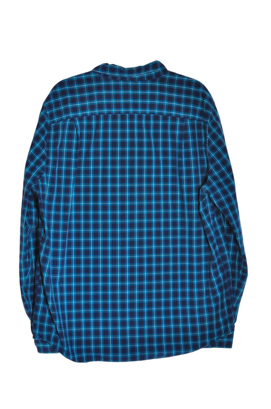 AMERICAN EAGLE Men Button Down Tops Regular fit in Blue - XL Koop