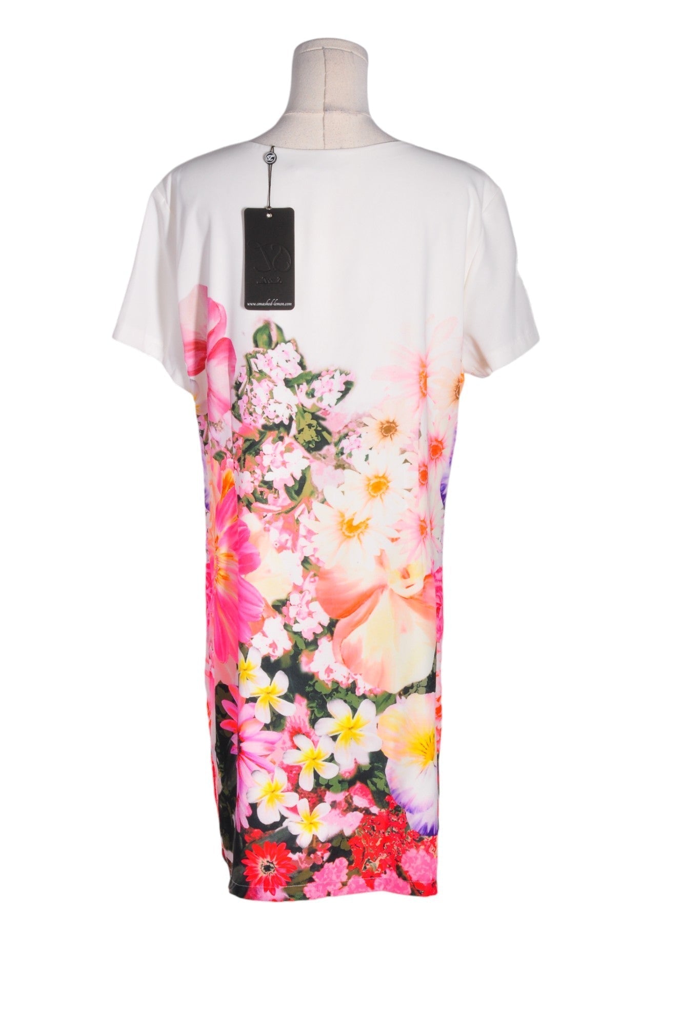 SMASHED LEMON Women Shift Dresses Regular fit in Pink - 14 Koop