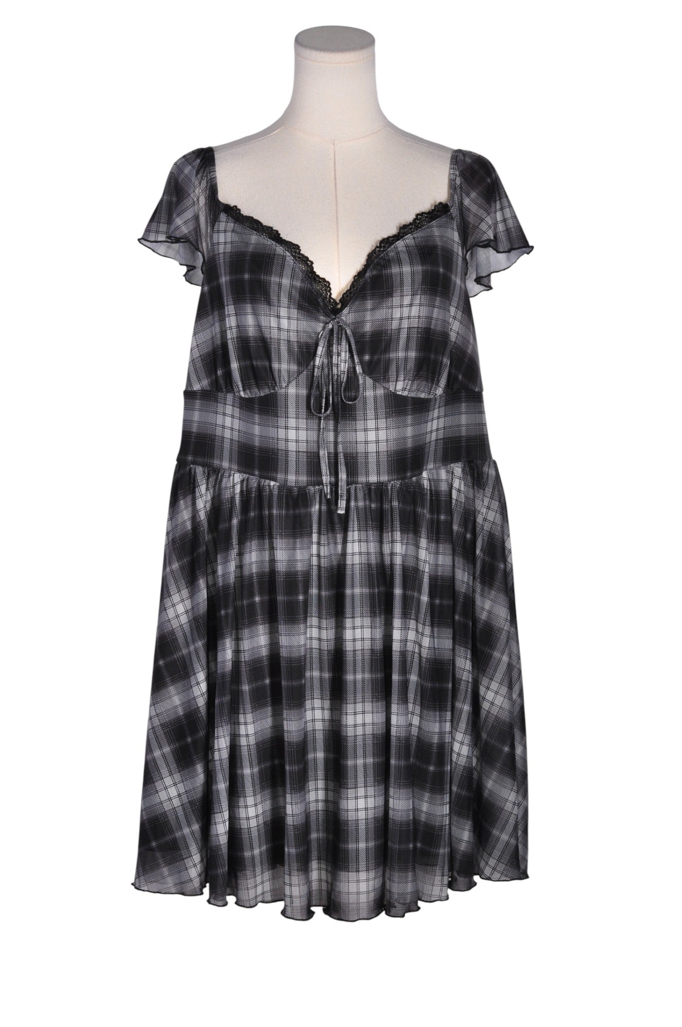 SHEIN Women A-Line Dresses Regular fit in Black - 3XL Koop