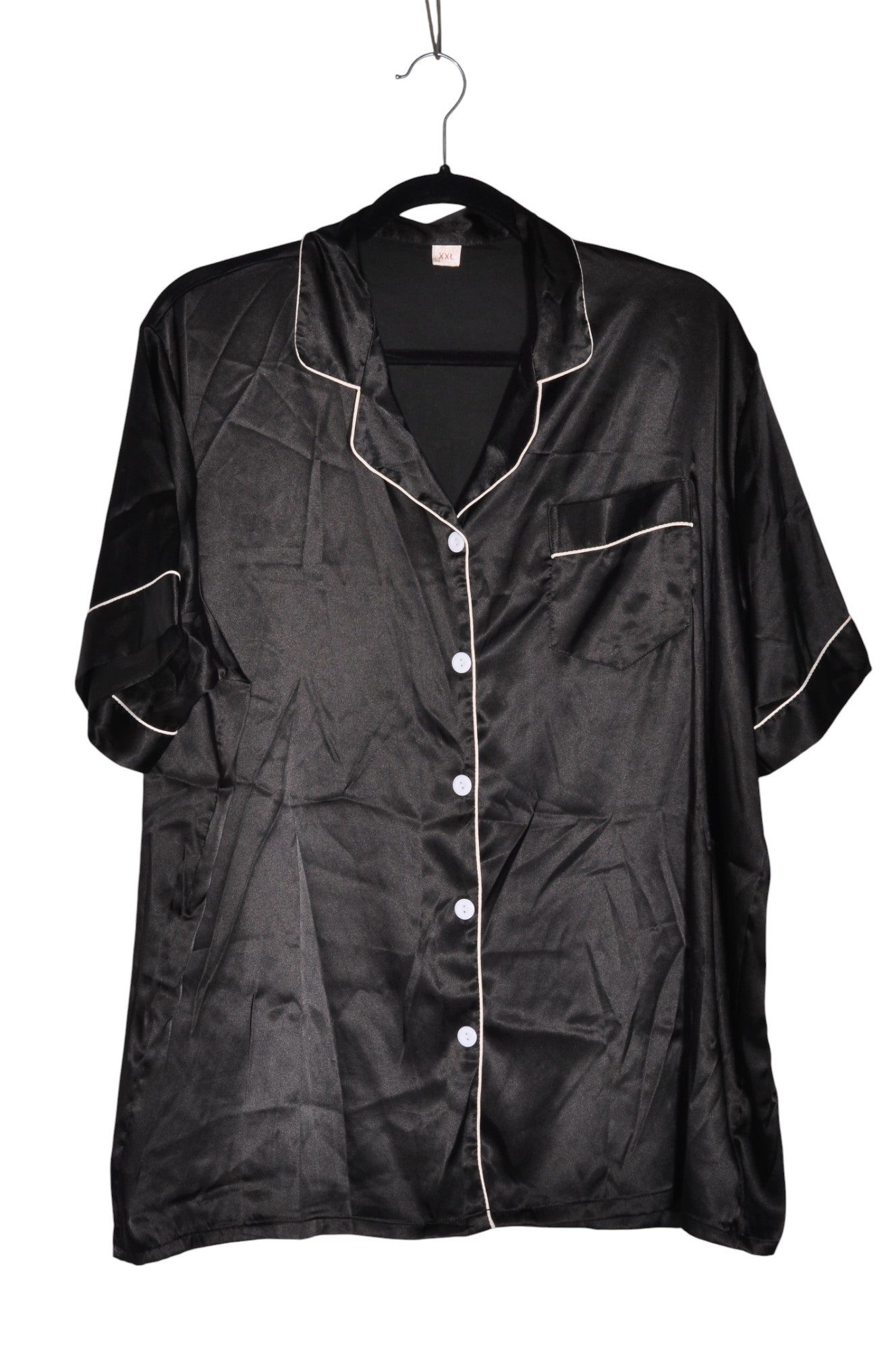 UNBRANDED Women Night Wear Regular fit in Black - XXL Koop