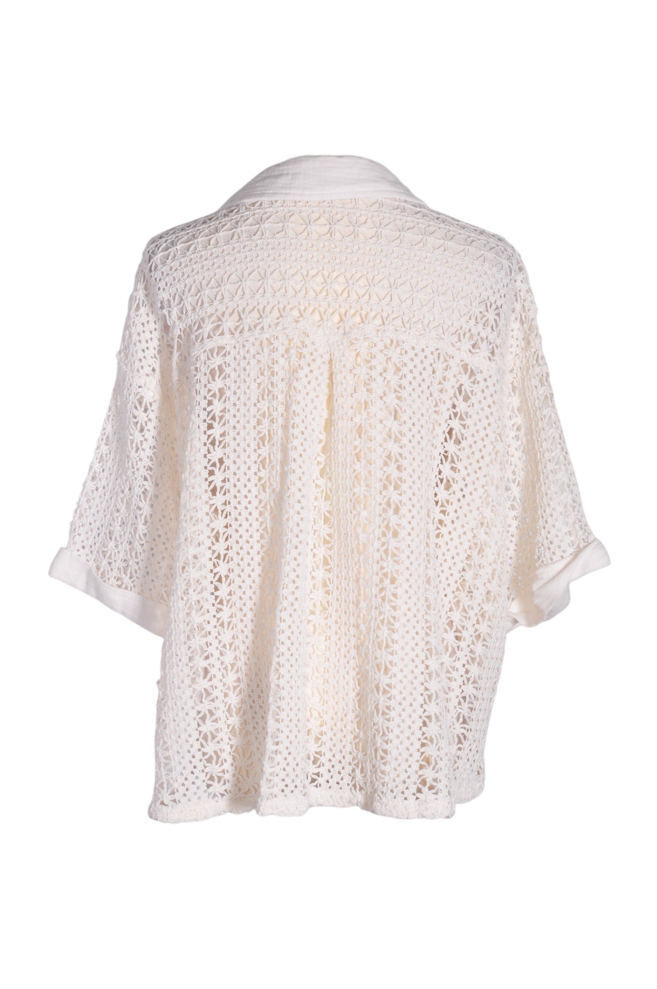 FASHION NOVA Women Button Down Tops Regular fit in White - 2XL Koop