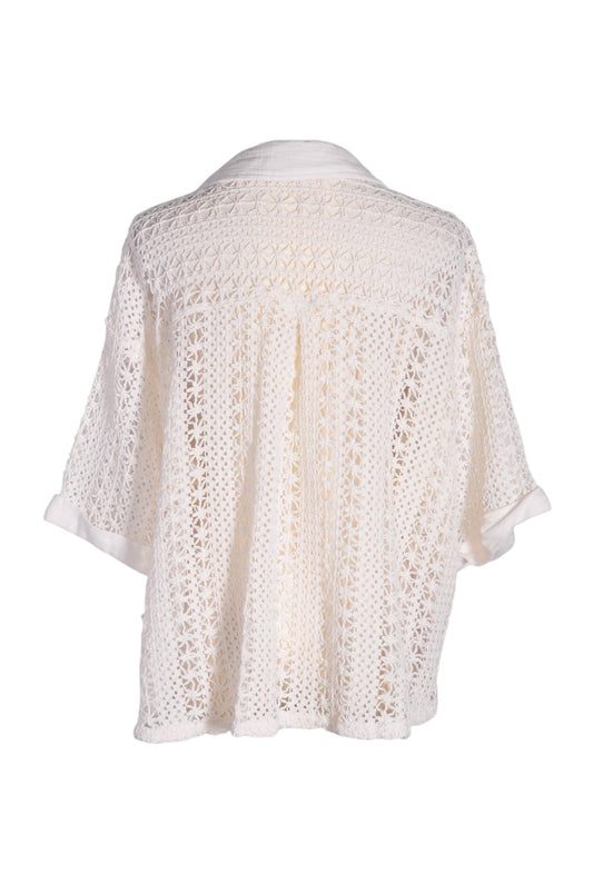 FASHION NOVA Women Button Down Tops Regular fit in White - 2XL Koop