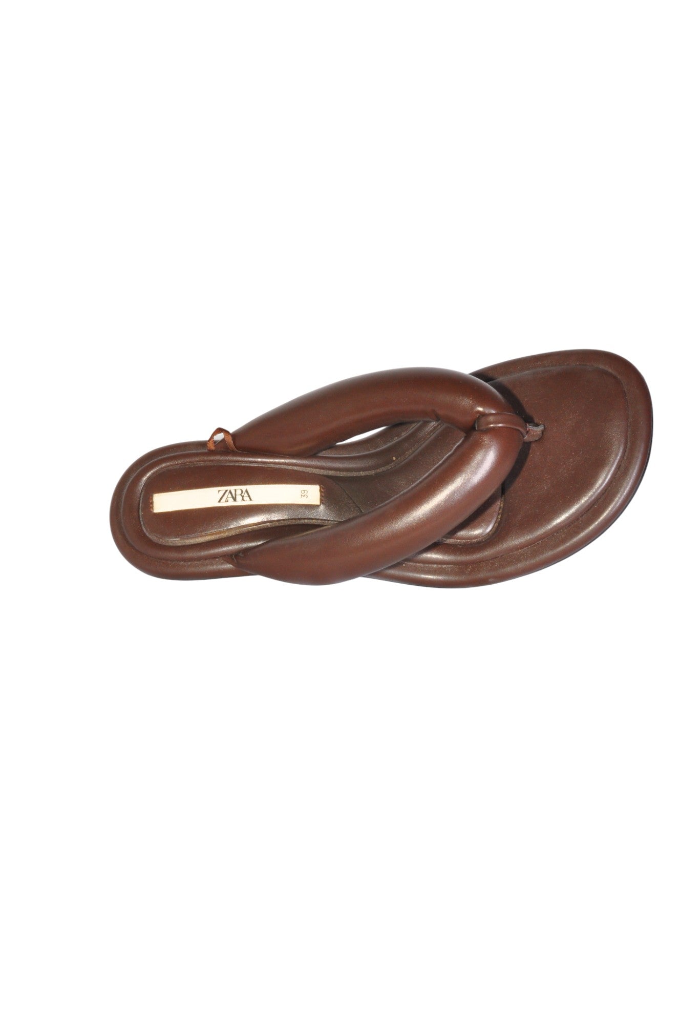 ZARA Women Heels Regular fit in Brown - 39 Koop