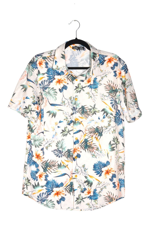 MANFINITY Men Button Down Tops Regular fit in White - M Koop