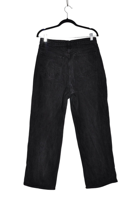 ABERCROMBIE & FITCH Women Wide Legs Jeans Regular fit in Black - 30 Koop