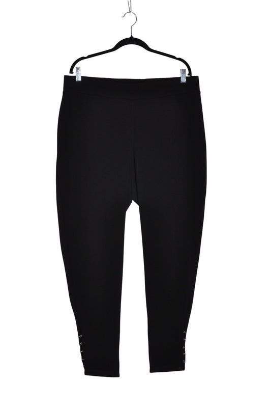 NINA LEONARD Women Work Pants Regular fit in Black - 2XL Koop