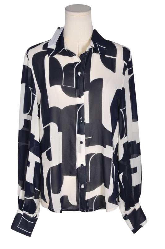 DYNAMITE Women Button Down Tops Regular fit in Blue - S - Velora