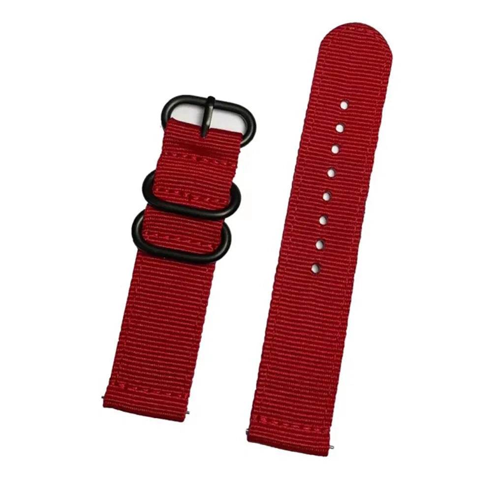 Suitable For Quick Release Watchband Gear S3 S2 Thickened Nylon Canvas Watch Strap - Velora
