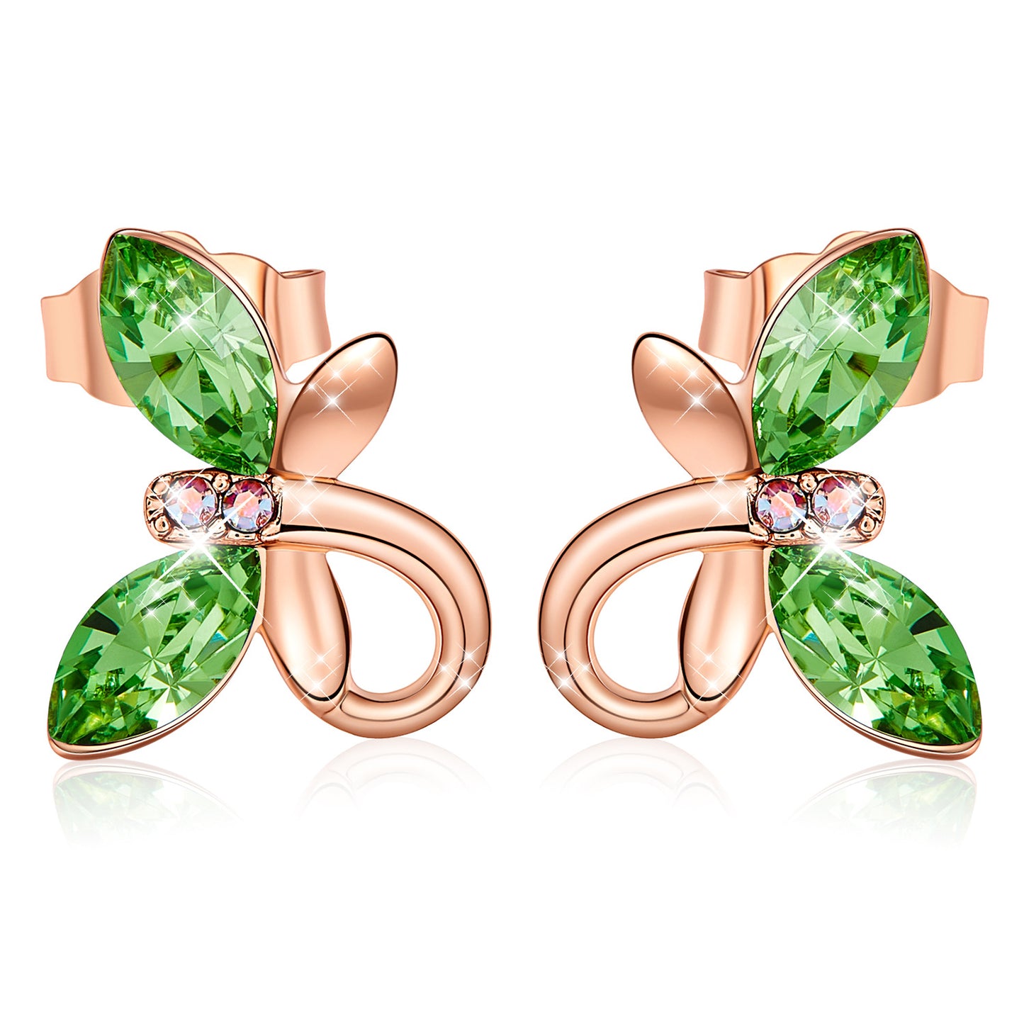 Swarovski Crystal Butterfly Earrings - 2019 Collection