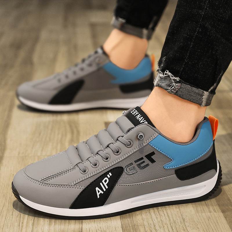 Men Sports Flat Shoes Comfortable Breathable Non-slip Wear-resistant Board Shoes - Velora