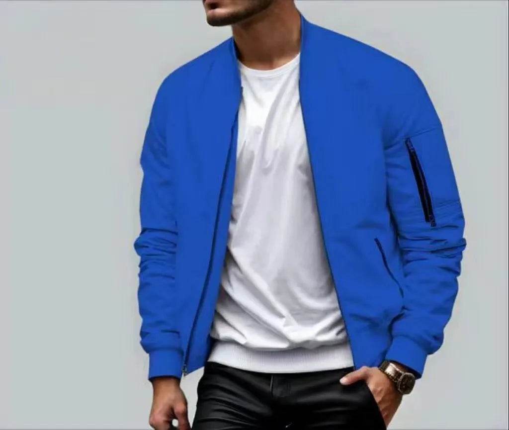 Men's Casual Baseball Varsity Jacket Spring And Autumn - Velora