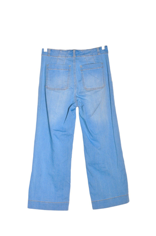 1822 DENIM Women Wide Legs Jeans Regular fit in Blue - 4 Koop