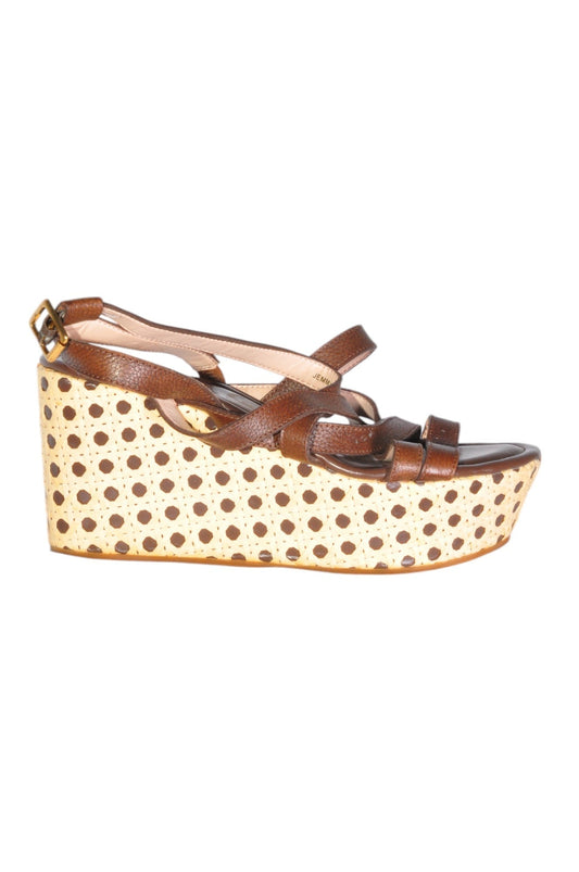 MRKT Women Heels Regular fit in Brown - 7 - Velora