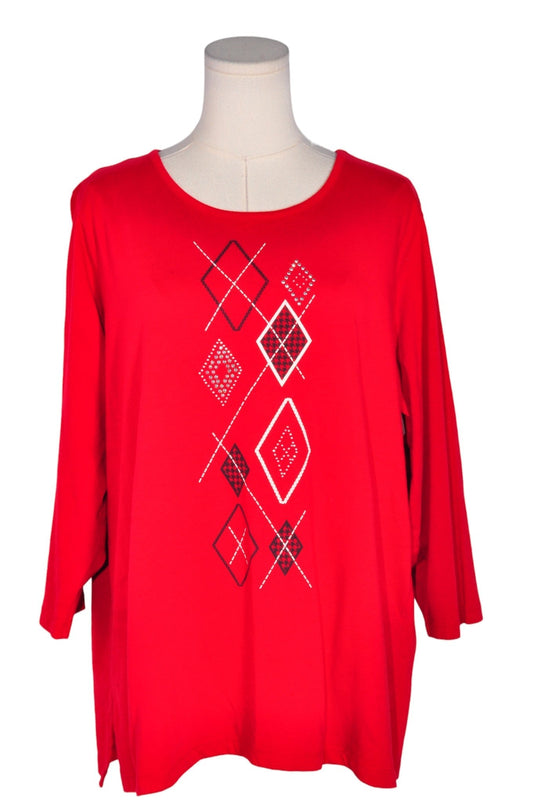 ALIA Women T-Shirts Regular fit in Red - 2XL Koop