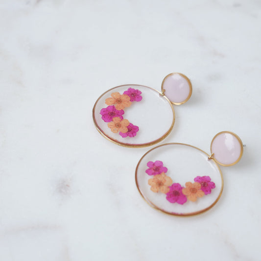 Edition Spéciale - Boucles d'oreilles duo Sofia - rond - Velora