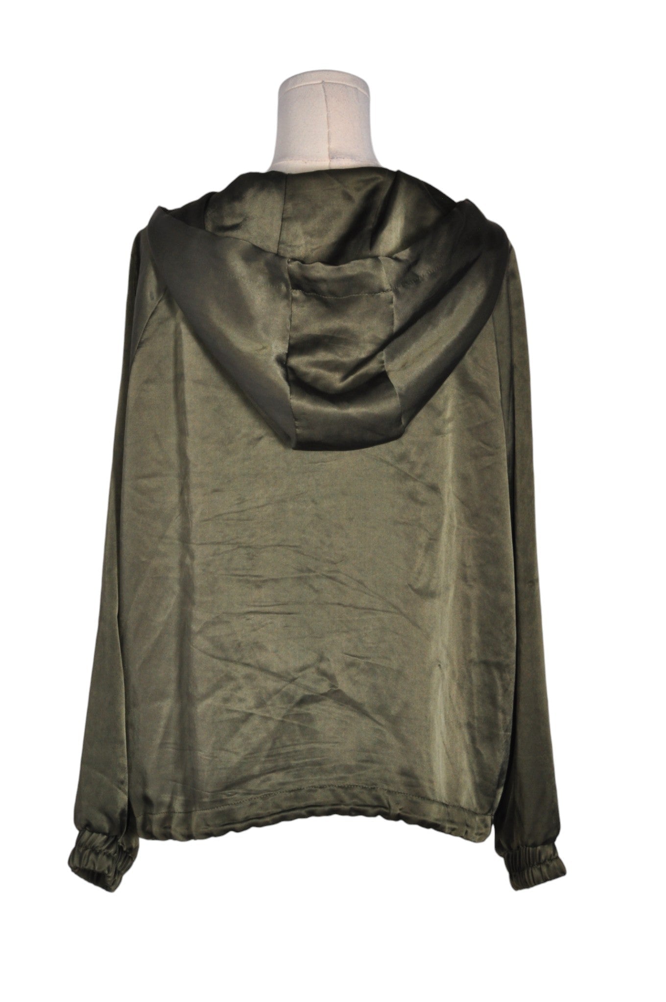 ZARA Women Bombers Jackets Regular fit in Green - XL Koop