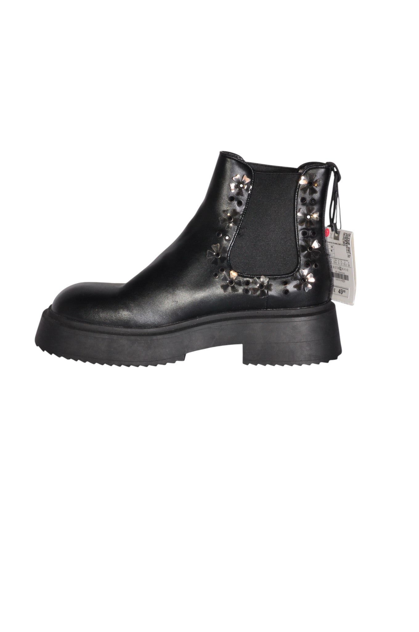 ZARA Women Boots Regular fit in Black - 39 Koop