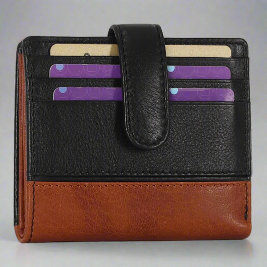 BOL Men's Card Holder Tab Back Boutique of Leathers/Open Road