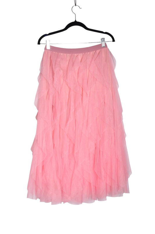 UNBRANDED Women Casual Skirts Regular fit in Pink - M Koop