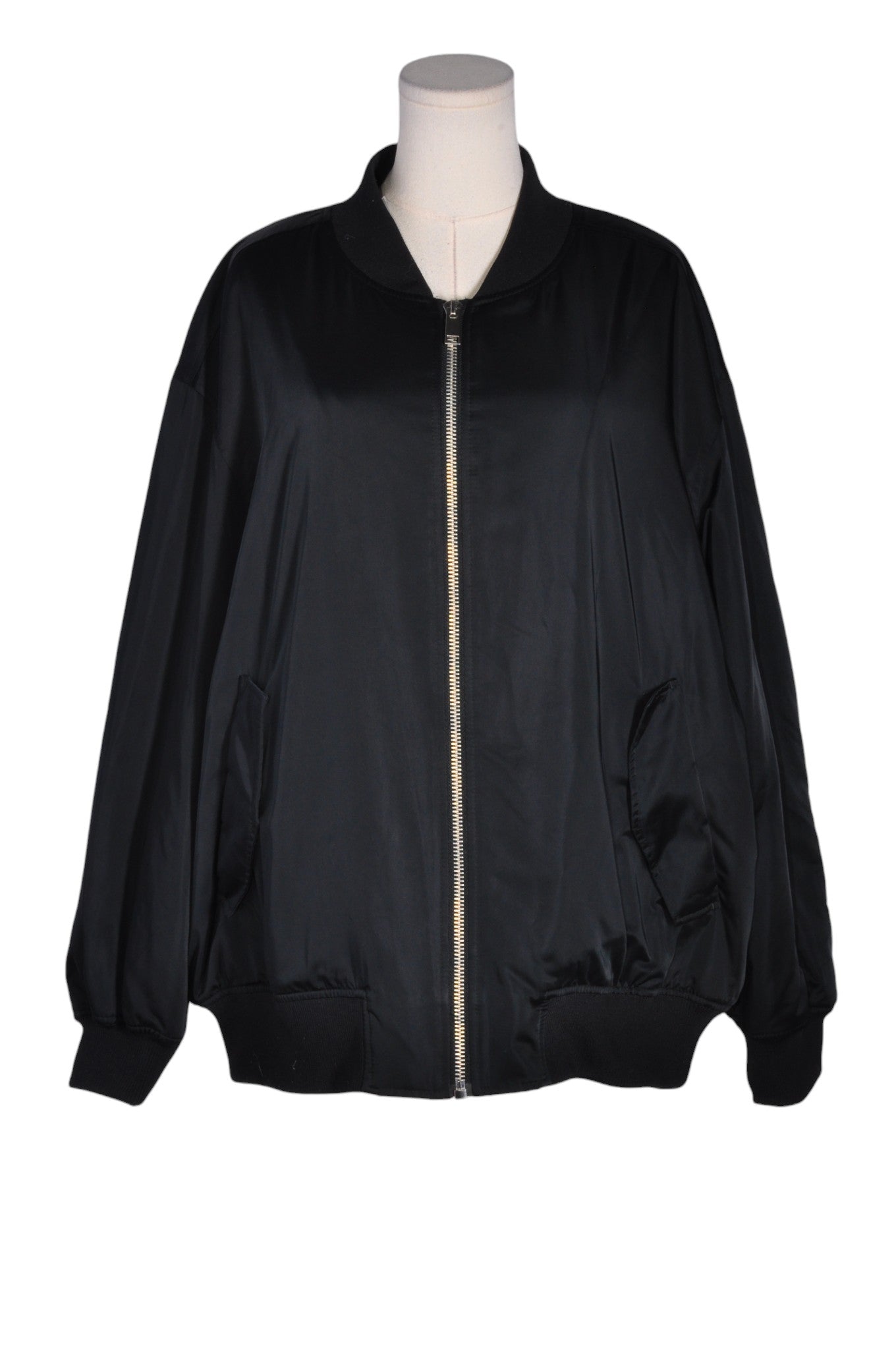 MARKS & SPENCER Women Bombers Jackets Regular fit in Black - 22 Koop