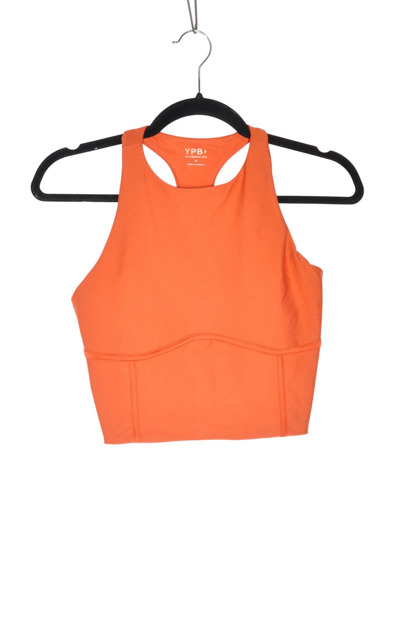 ABERCROMBIE & FITCH Women Activewear Sports Bras Regular fit in Orange - M Koop