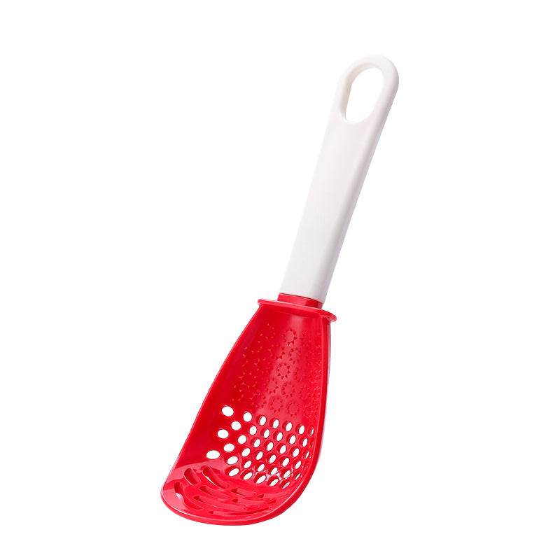 Multifunctional Slotted Spoon Grinding Cooking Spoon Mashed Auxiliary Food Ginger Garlic Spoon Press Potatoe Stir-frying Spatula Kitchen Gadget - Velora
