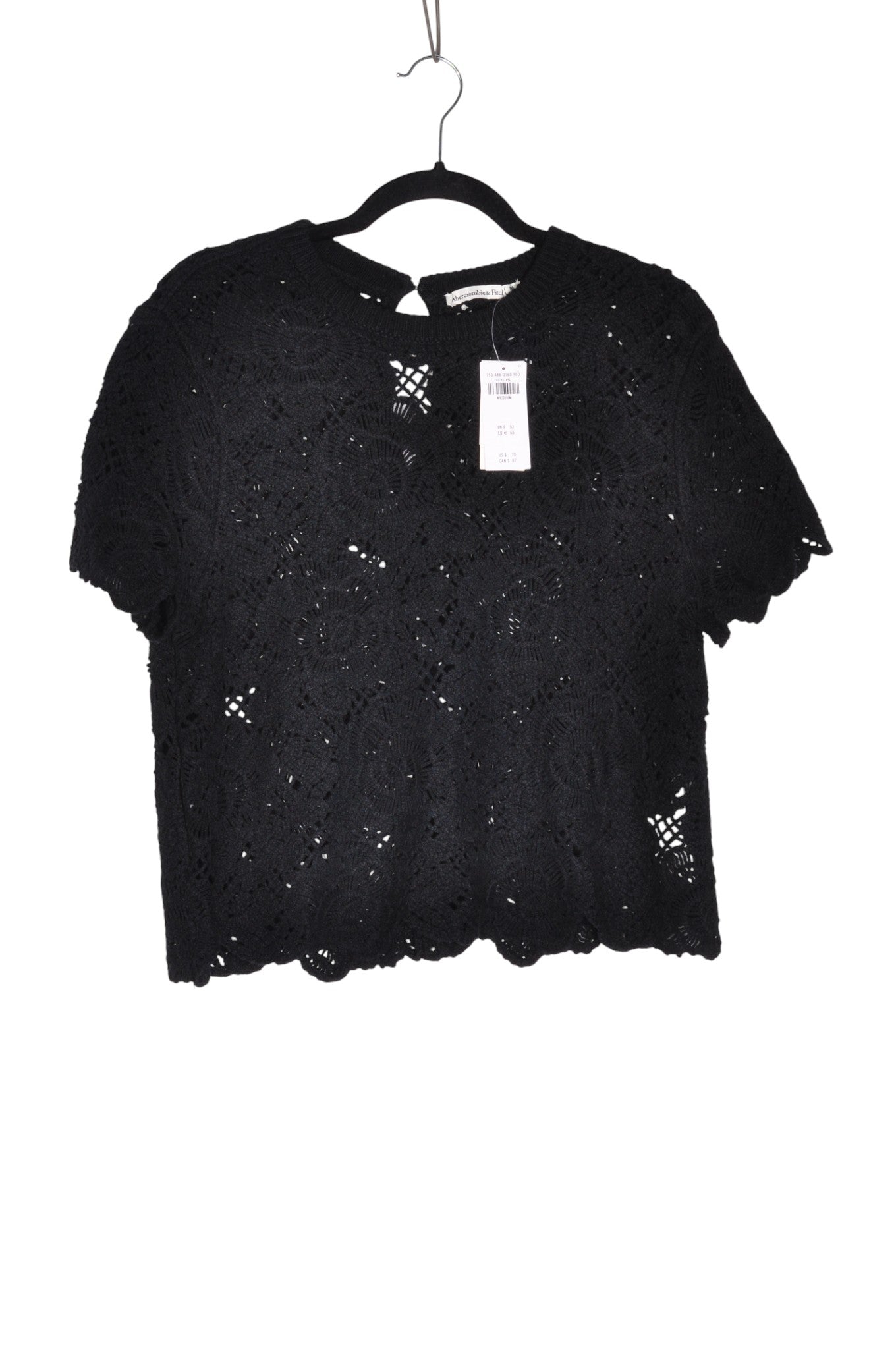 ABERCROMBIE & FITCH Women Blouses Regular fit in Black - M Koop