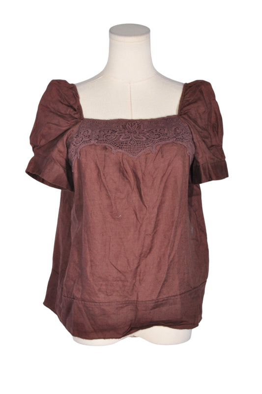 EFFETTI MODA Women Blouses Regular fit in Brown - M Koop
