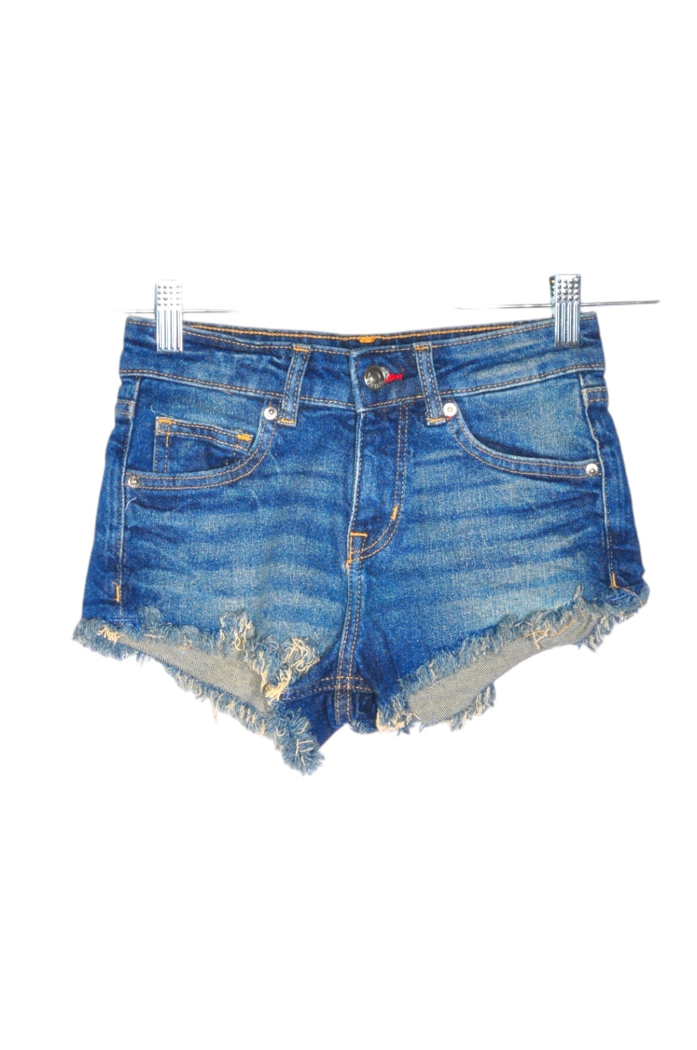 H&M Women Denim Shorts Regular fit in Blue - 0 Koop