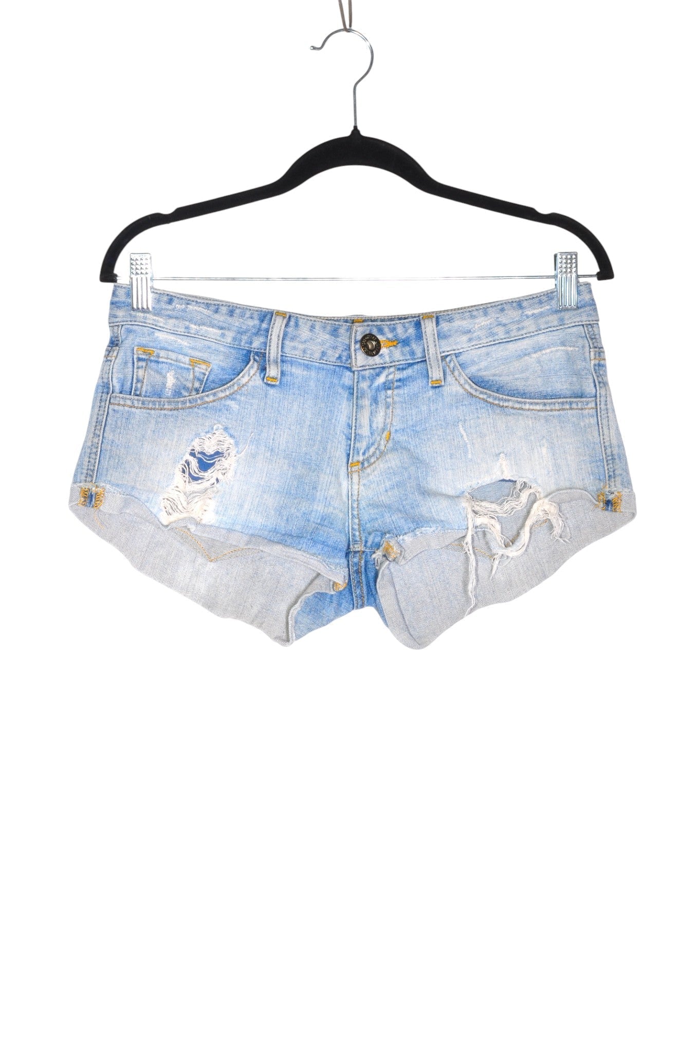 GUESS Women Denim Shorts Regular fit in Blue - 27 Koop