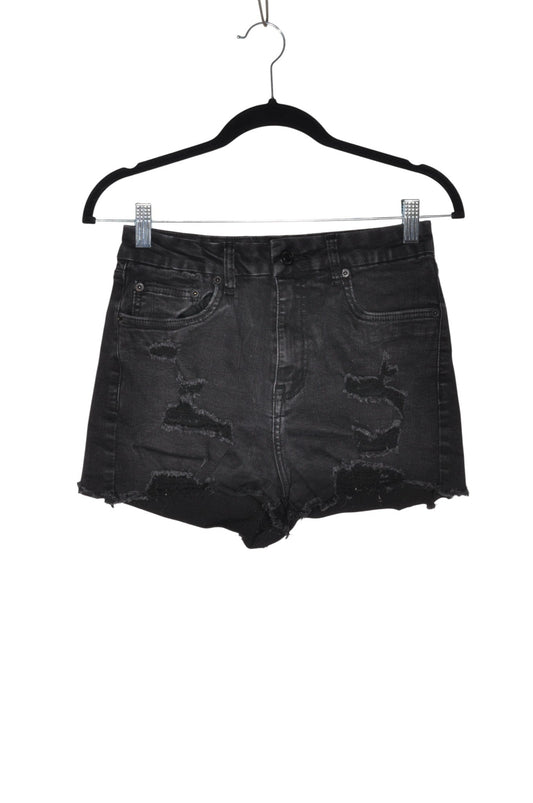 AEROPOSTALE Women Denim Shorts Regular fit in Black - 0 Koop
