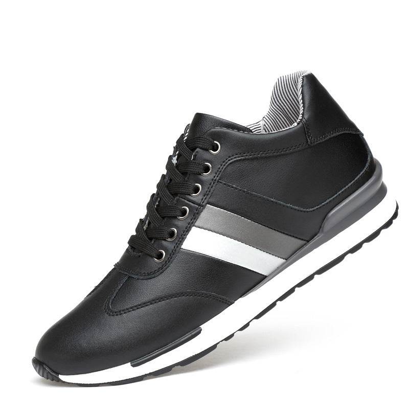 Men's Invisible Elevated Casual Leather Shoes - Velora