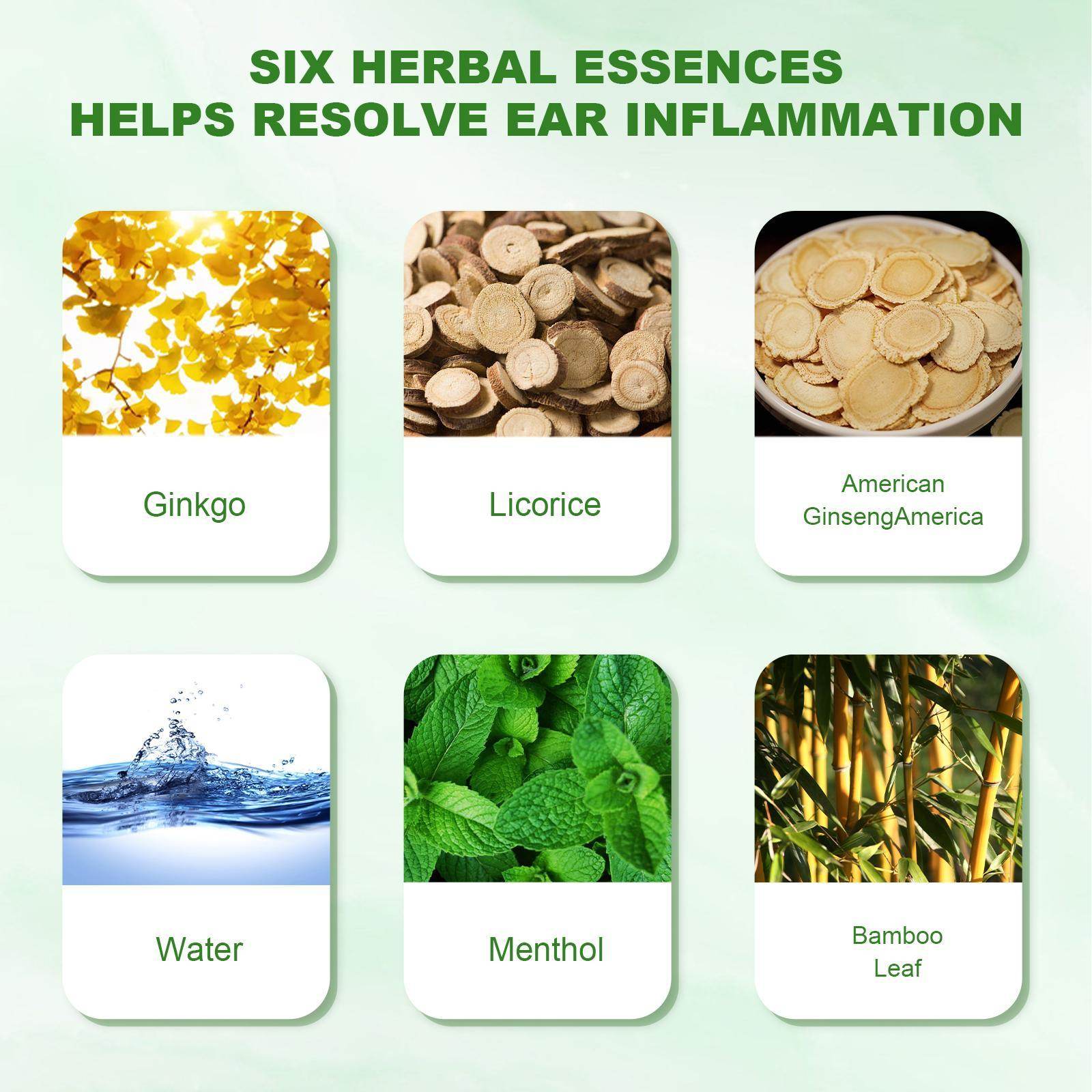 Erlebao Ear Soothing Health Care Ear Drops, Relieve Inner Ear Blockage And Tinnitus Discomfort - Velora