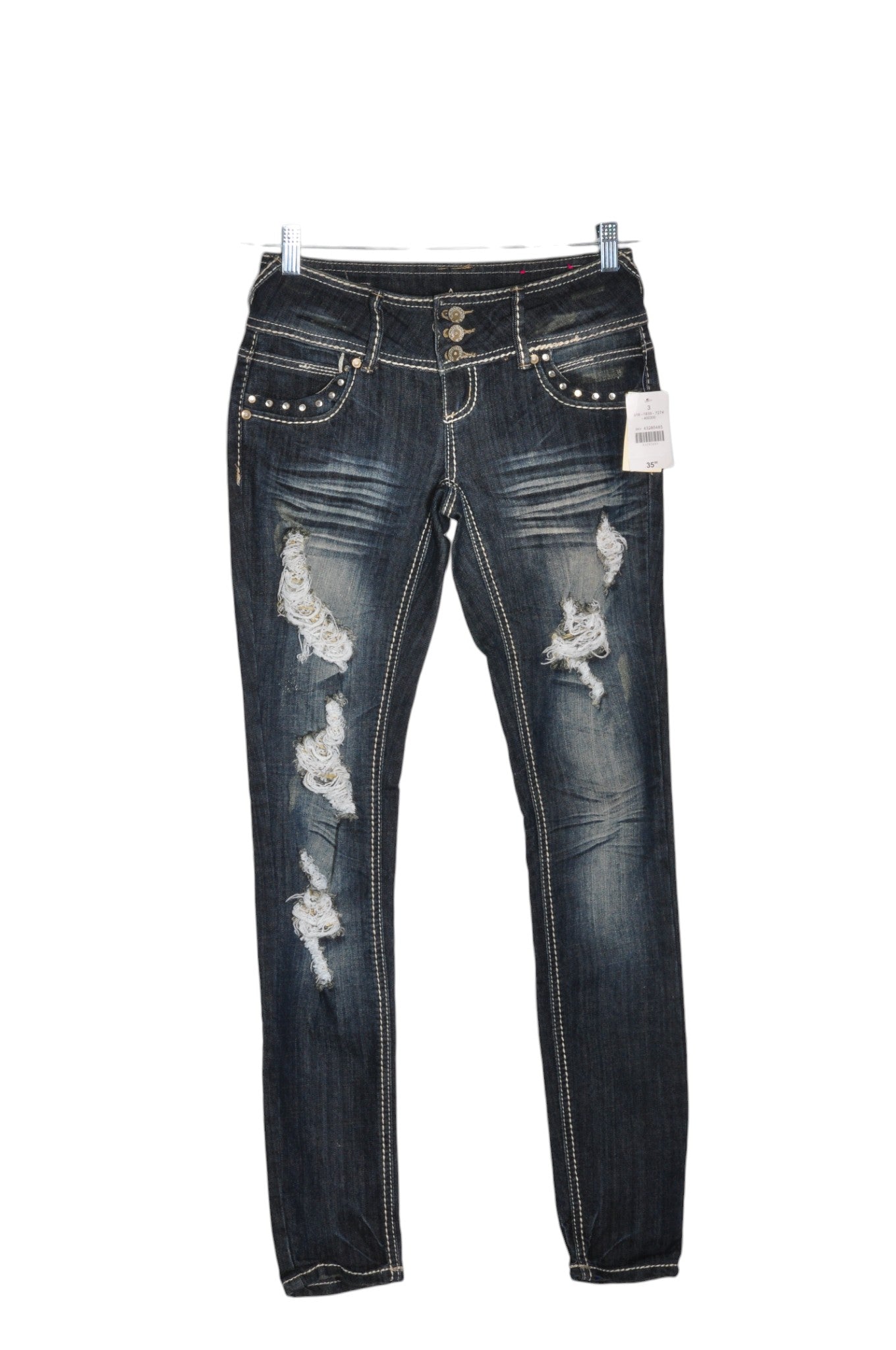 ALMOST FAMOUS Women Skinny Jeans Regular fit in Blue - 3 Koop