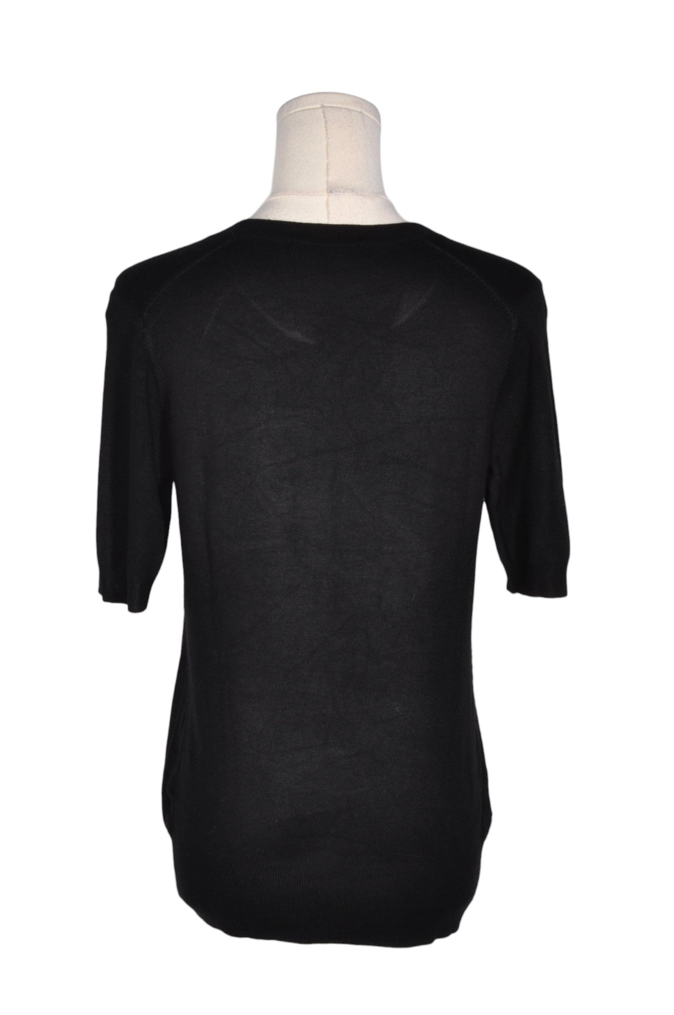 ZARA Women Knit Tops Regular fit in Black - M Koop