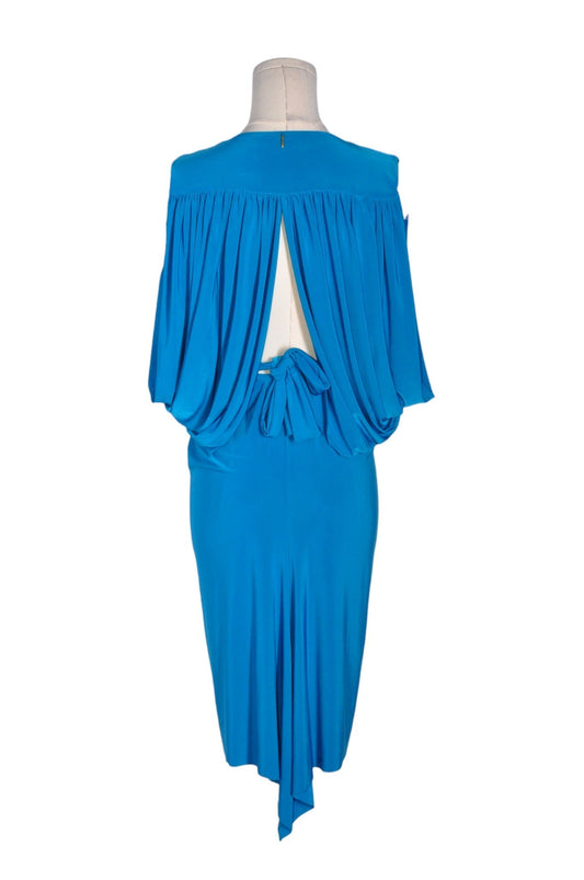 UNBRANDED Women Wrap Dresses Regular fit in Blue - M Koop