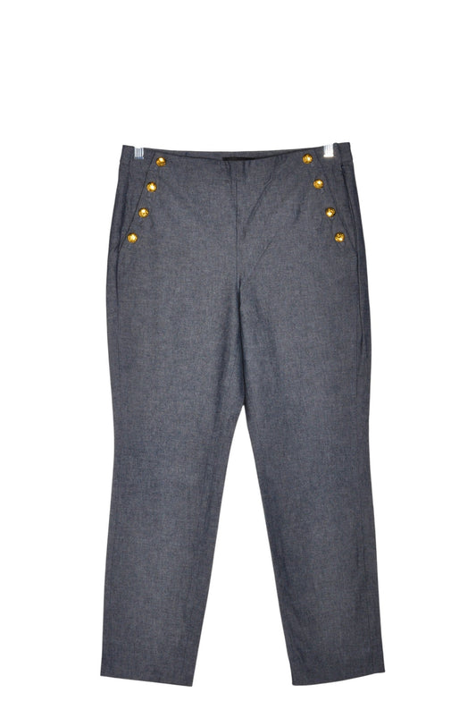 BANANA REPUBLIC Women Work Pants Regular fit in Gray - 8 Koop