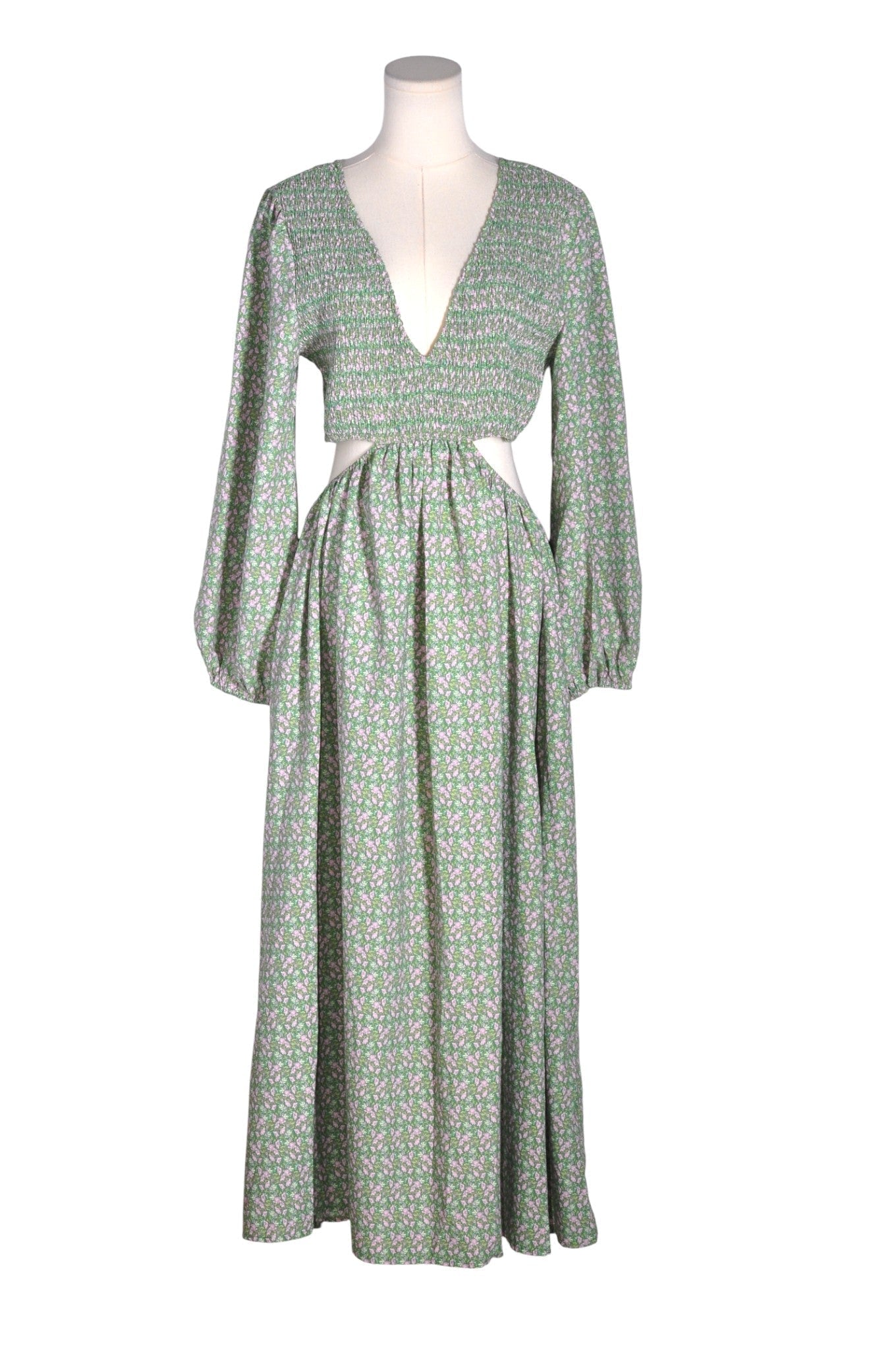 ENTRO Women Maxi Dresses Regular fit in Green - L Koop
