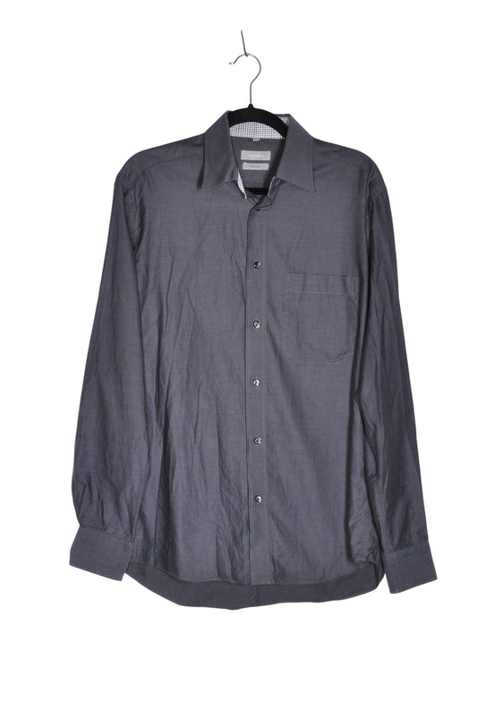 MADISON Men Button Down Tops Regular fit in Gray - M Koop