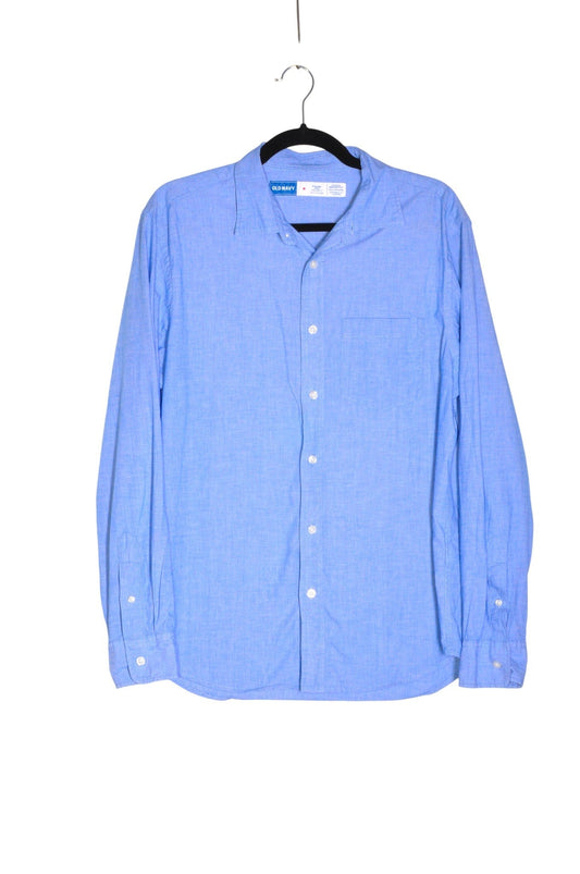 OLD NAVY Men Button Down Tops Regular fit in Blue - M Koop