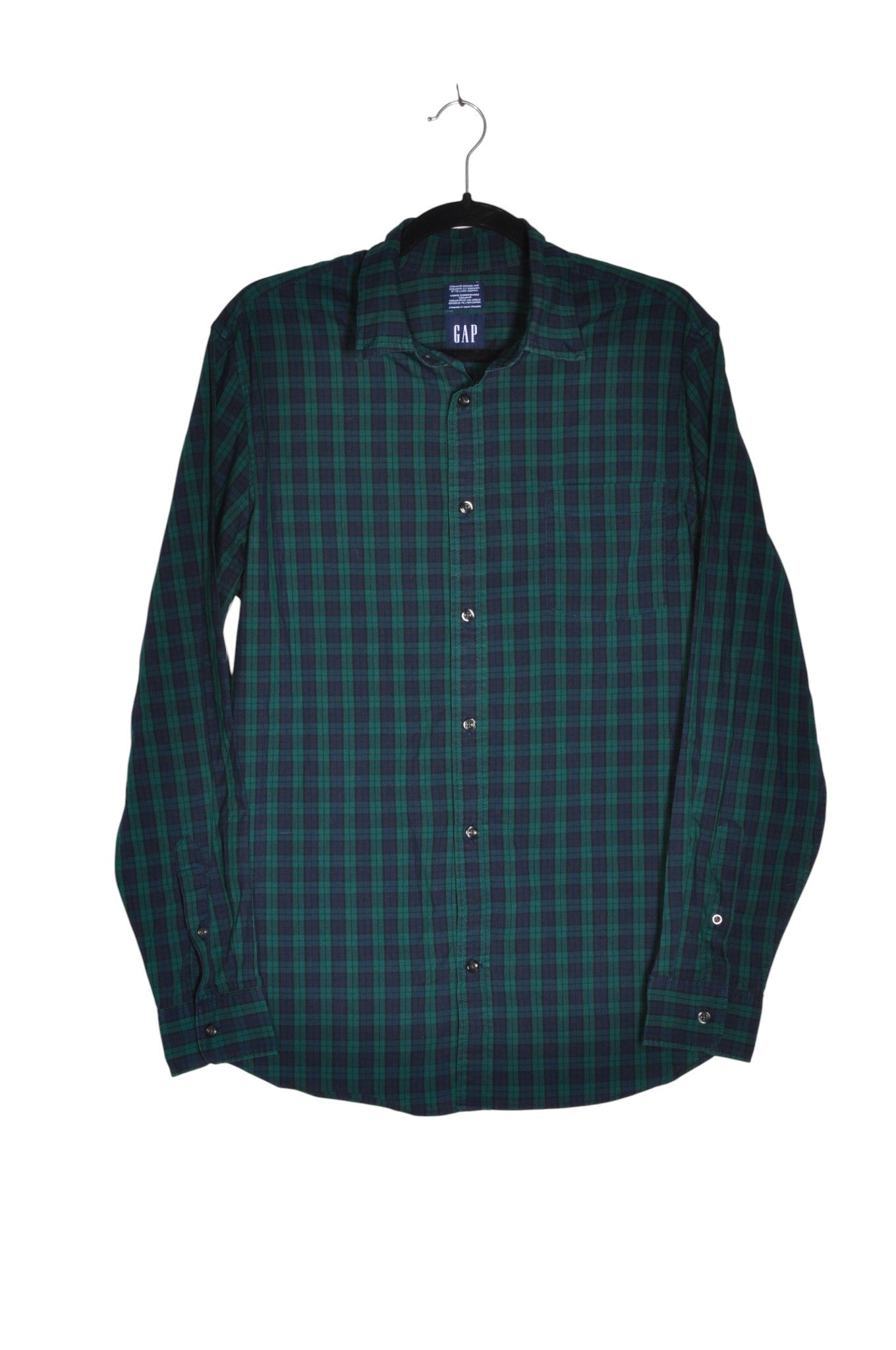 GAP Men Button Down Tops Regular fit in Green - M Koop