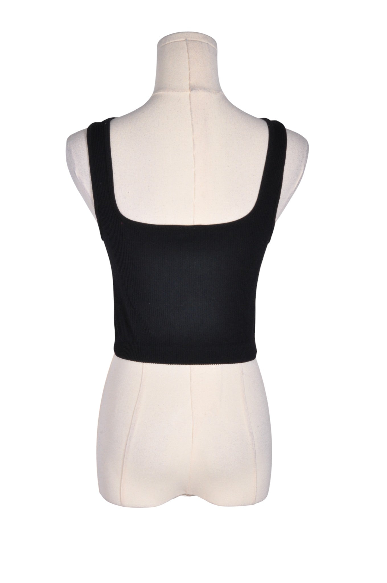 ZARA Women Crop Tops Regular fit in Black - L Koop