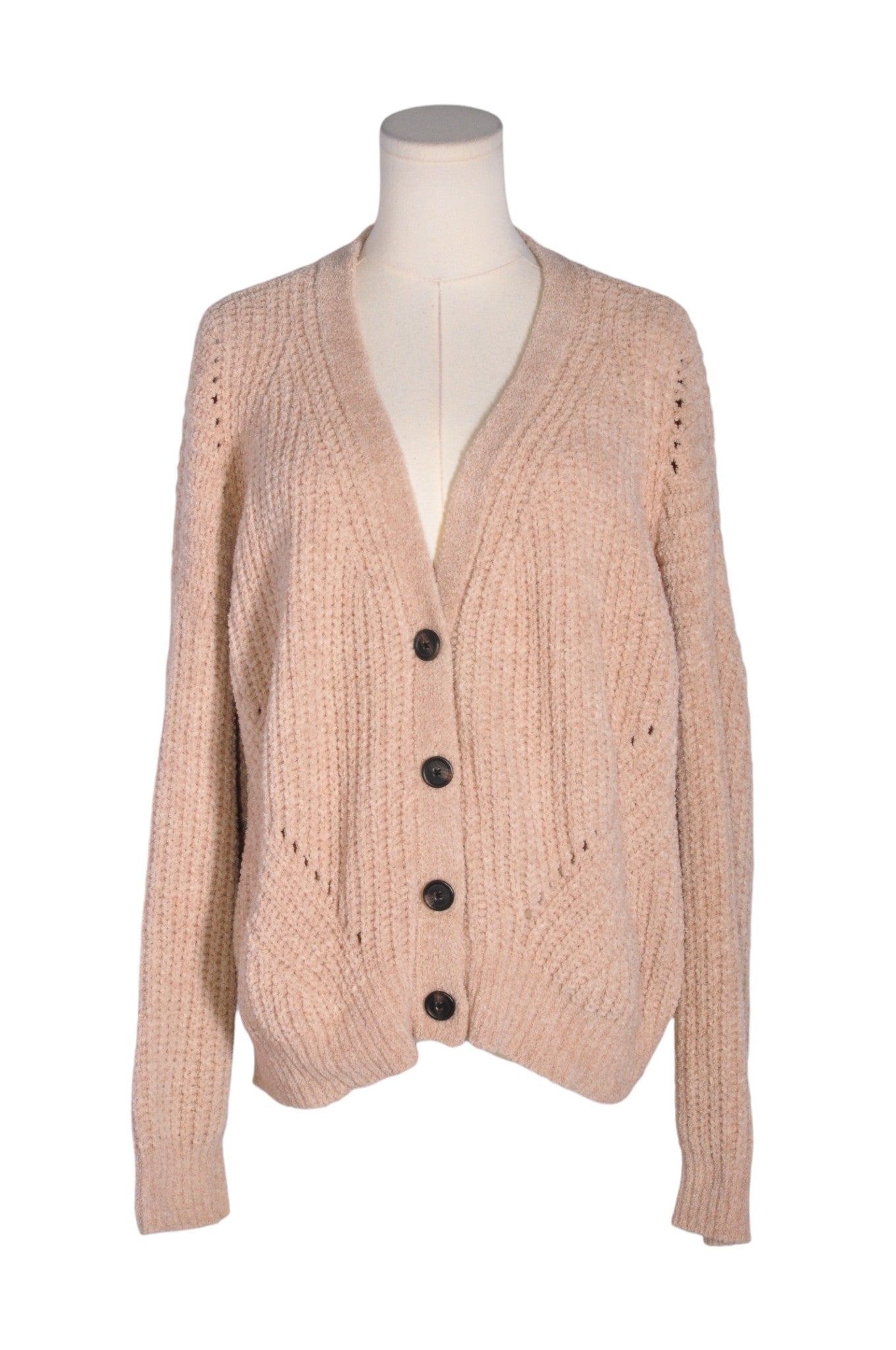 AMERICAN EAGLE Women Cardigans Regular fit in Beige - M Koop