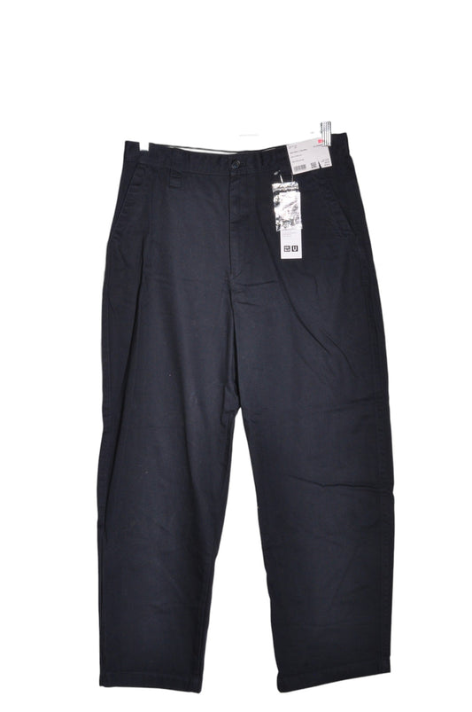 UNIQLO Men Work Pants Regular fit in Black - 33 Koop
