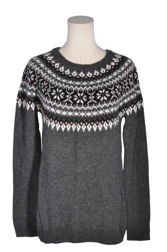H&M Women Knit Tops Regular fit in Gray - M Koop