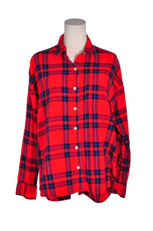 OLD NAVY Women Button Down Tops Regular fit in Red - S Koop